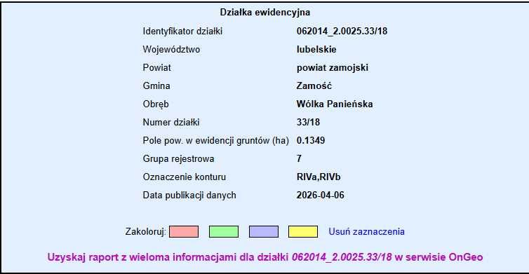 Działka budowlana 13,5a w spokojnej okolicy - Wólka Panieńska - Więcej