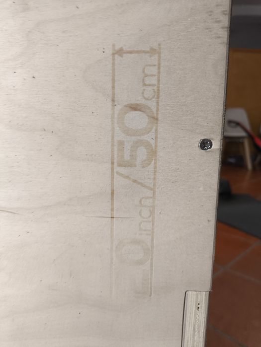 Caixa salto pliometria