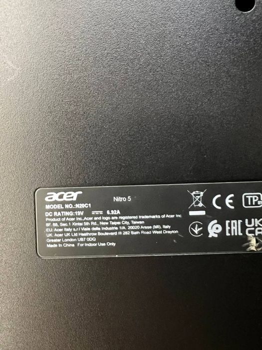 Acer nitro 5/ігровий ноутбук/ідеальний стан