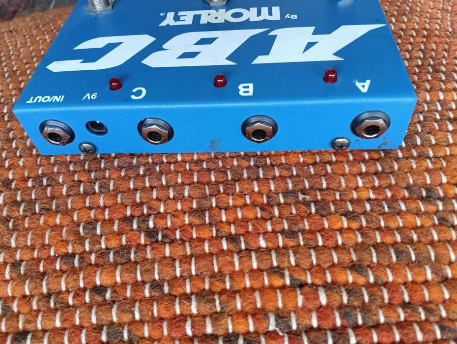 Morley ABC – Switch 3 Canais True Bypass (Como Novo)