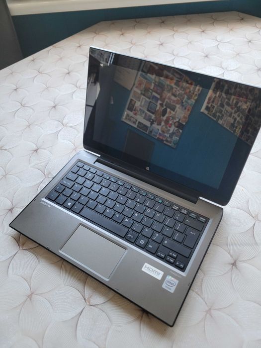 Laptop 2w1 / FullHd/4x2GHz/4GBRam/Ssd64Gb+Hdd320Gb/Win10/Dotyk
