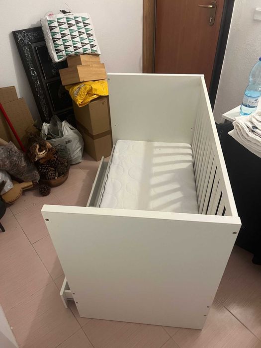 Berço + Muda fraldas IKEA Stuva 120 x 60