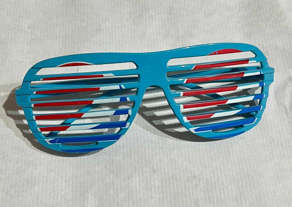 Óculos de Festa Retro "Pepsi Style"