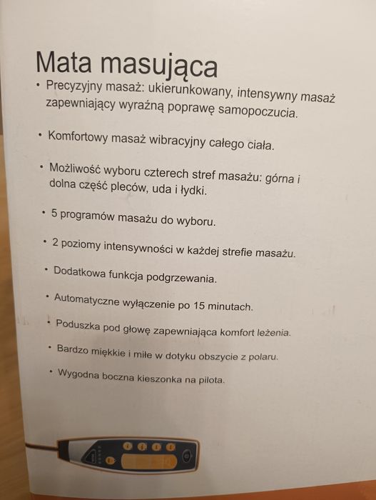 NOWA mata masująca