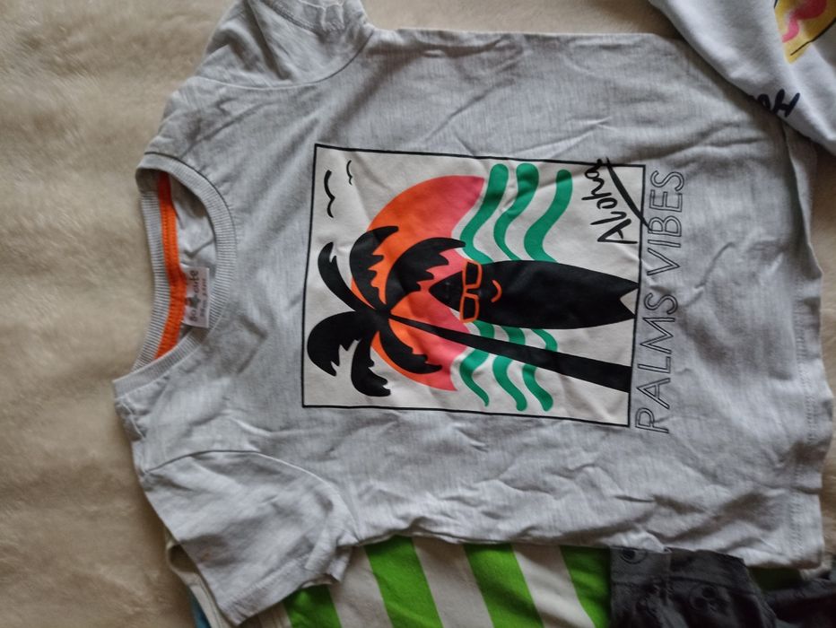 Koszulki T-shirty chłopięce 98