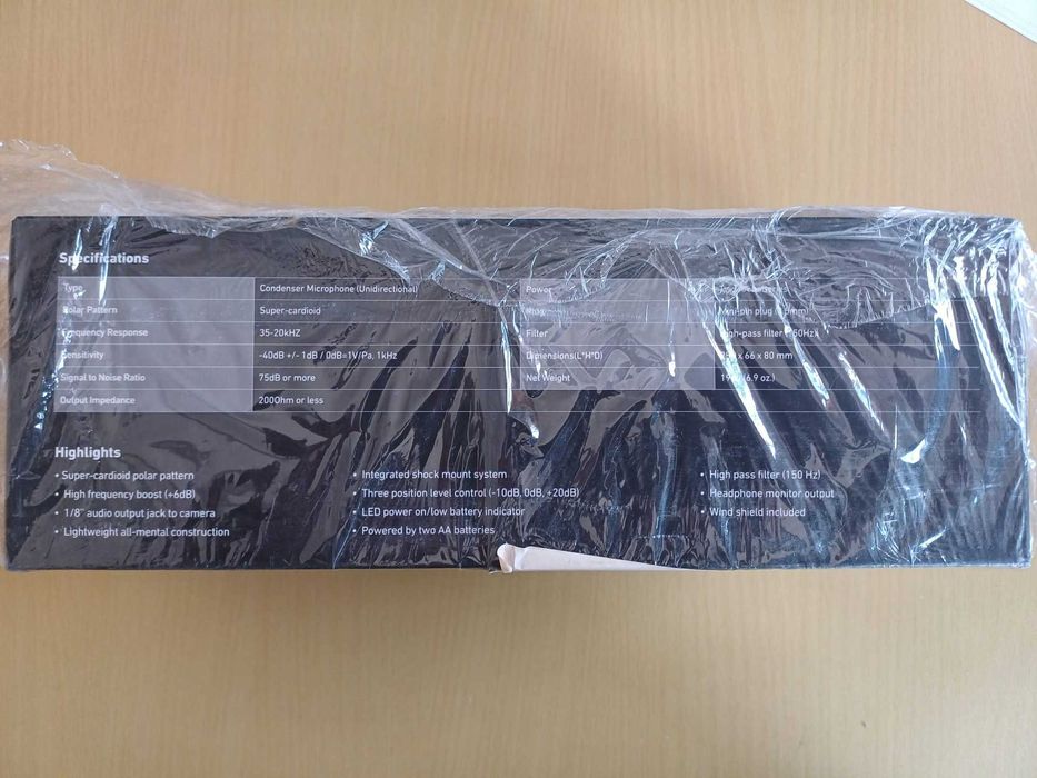 Saramonic Vmic novo em caixa