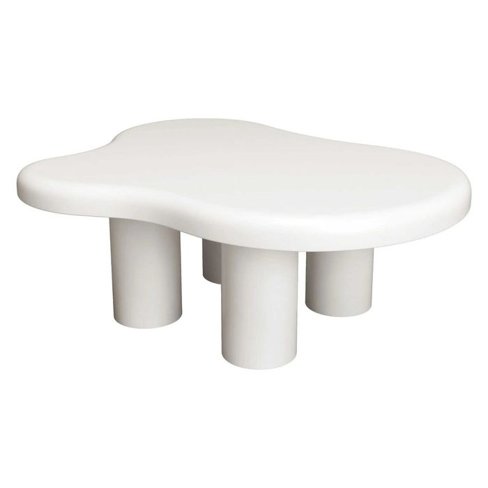ZZ2947 - Stolik kawowy Vercelli 100 cm, biały