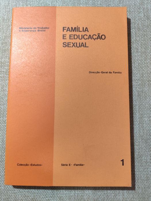 Livro Família e educação sexual
