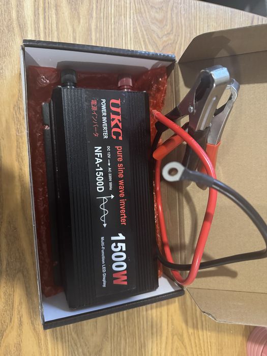 Инвертор UKC 1500W (чистий синус).