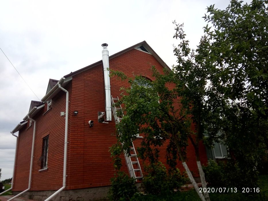 Димохід дымоходы димоход  нержавеющие утеплёная труба димарі монтаж