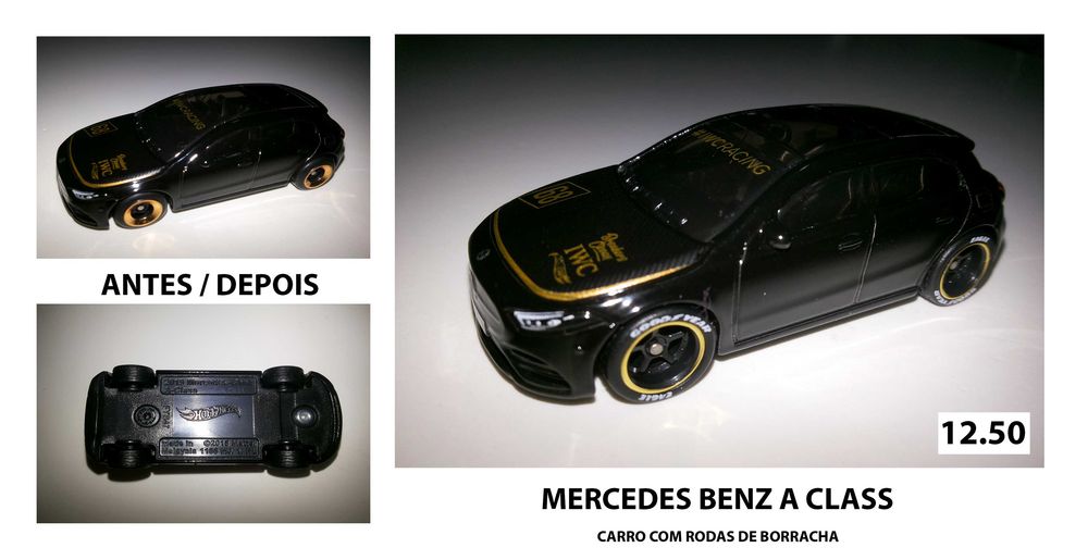 Carros Hot Wheels Personalizados com Rodas de Borracha - Vários 04