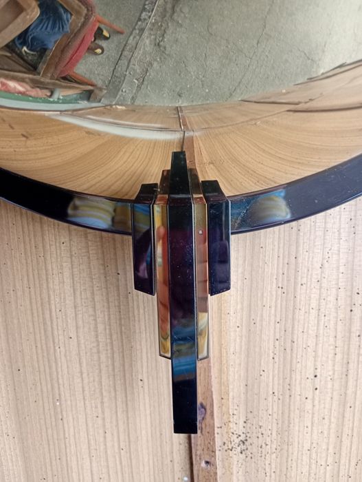 Piękna lampka stołowa art deco oraz kinkiet