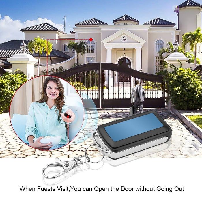 Comando para portão de garagem 433 MHz universal