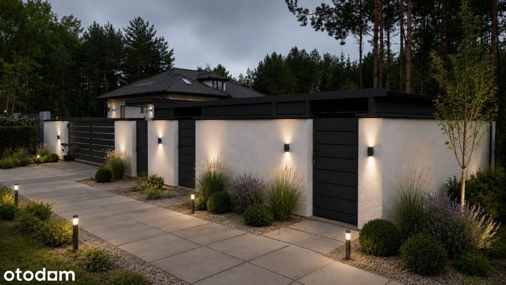 Nowoczesny dom parterowy 293 m² | działka 3022 m² | Radonie