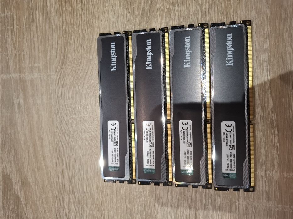 Pamięć RAM HyperX Black DDR3 16GB 4x4GB 1600MHz CL9