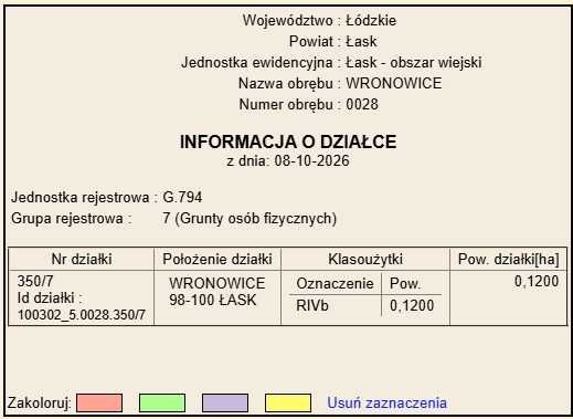 Sprzedam działkę budowlaną z WZ-bezterminowym Wronowice ul.Urocza 1200 m² pod lasem - Widok 3