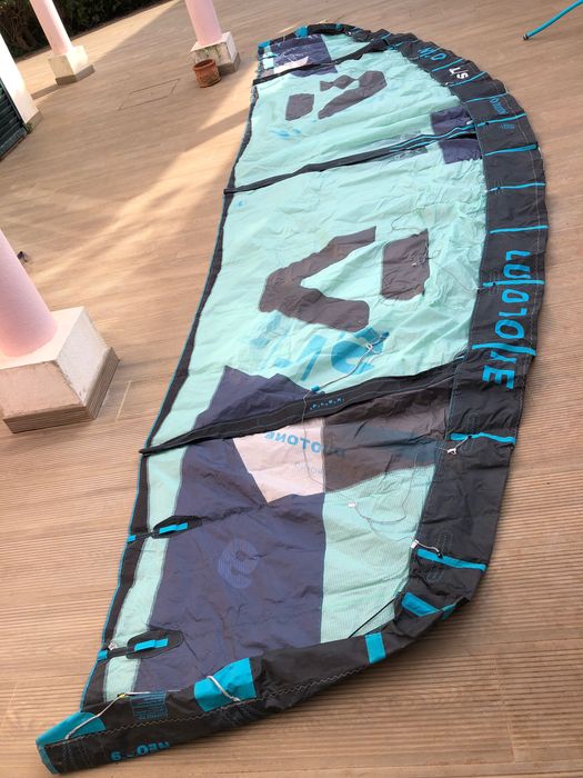 Vendo kite Duotone Neo SLS 9m com barra Click Bar (small size)