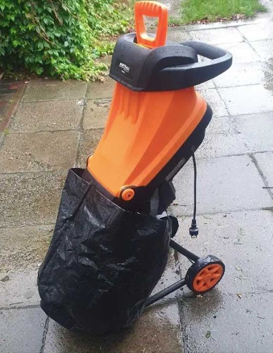 измельчитель веток kraft dele подрібнювач гілок електричний дробілка