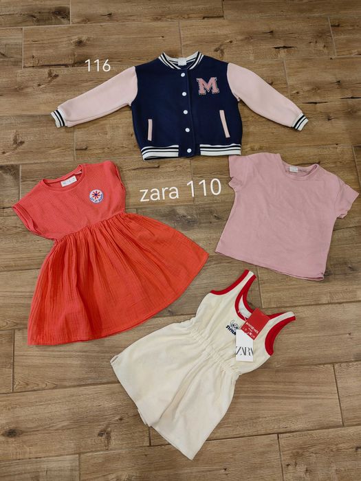 110 zara плаття костюмчик для дівчинки плаття сукня шубка