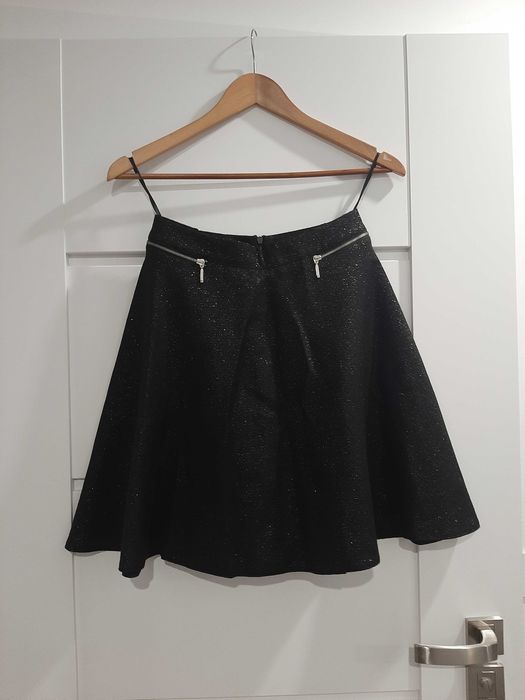 Spódnica z połyskującą nitką, 36, Mohito