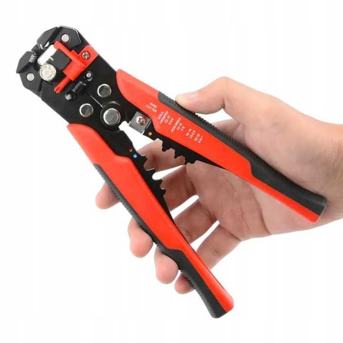 ŚCIĄGACZ IZOLACJI KABLI PRZEWODÓW Automatyczny Zaciskarka 0,2 - 5 mm