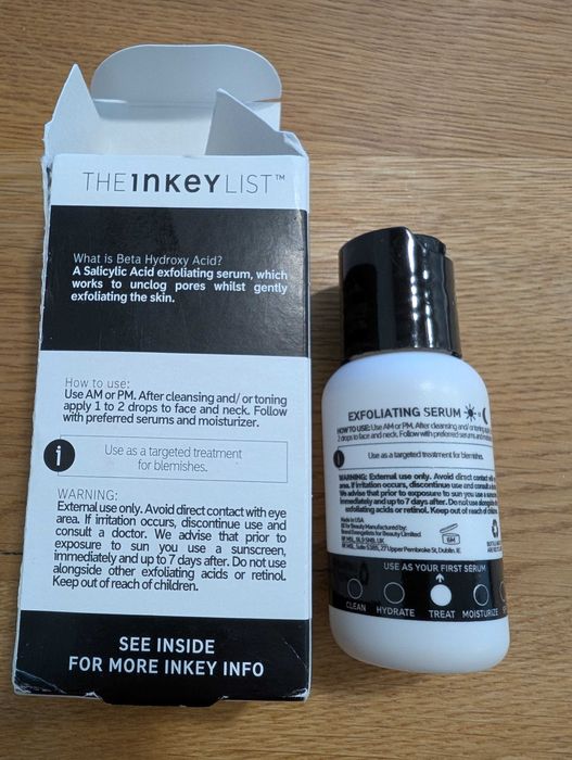 Peeling kwasowy - THE INKEY Beta Hydroxy Acid, 30ml