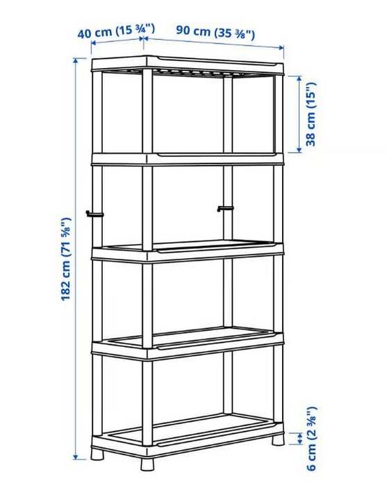Estante 5 Prateleiras