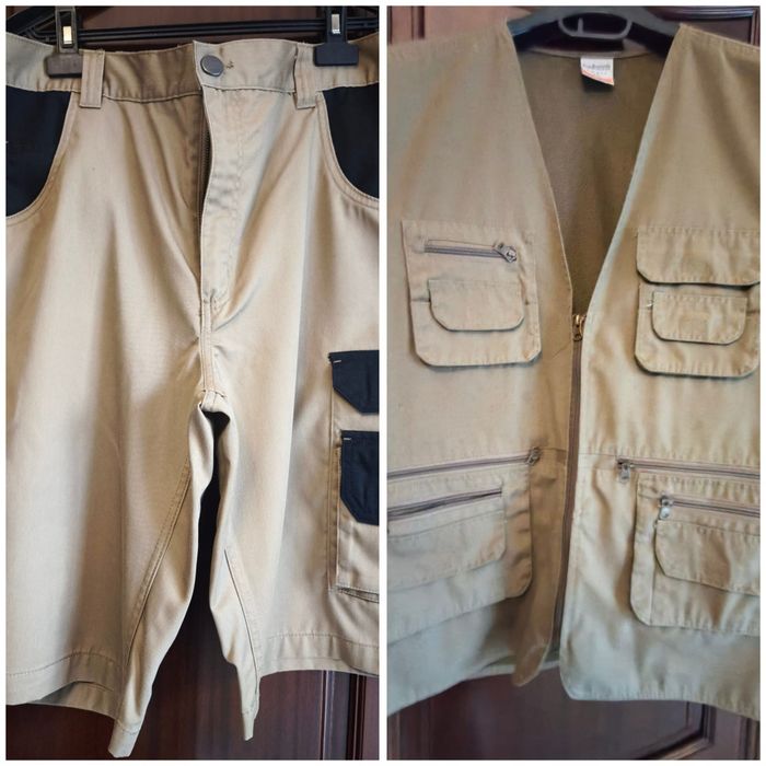 Calção n. 56 e Jaqueta XXL homem: Conjunto