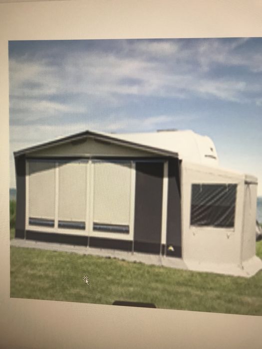 Avançado fechado com cozinha incluída para roulote 6m