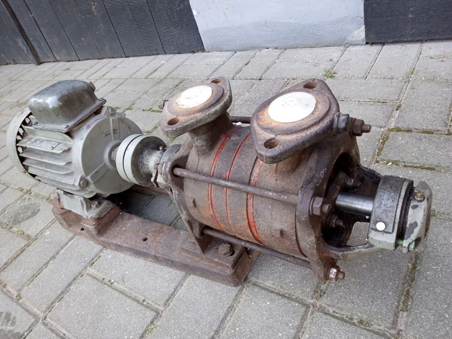 Pompa SK 4.02 2 stopniowa po regeneracji z silnikiem 400V 1.5kW