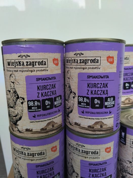 Karma mokra wiejska zagroda