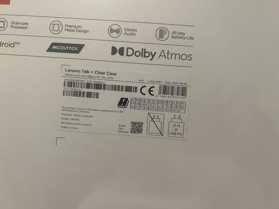 Tablet LENOVO - nowy jeszce w folii