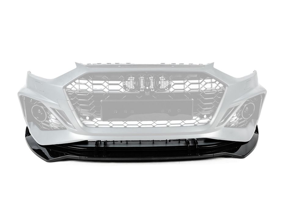 Audi A4 B9 2015-2024 рр. Передня Lip накладка V-3 (2020-2022)