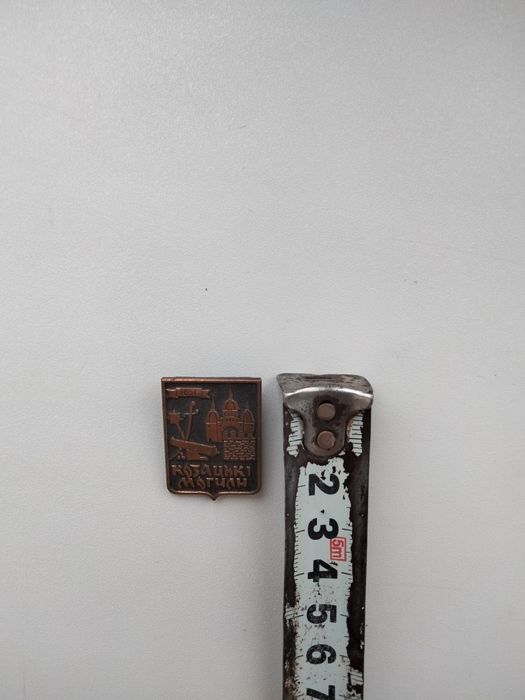 В ИДЕАЛЕ! знак, значок Козацькі Могили 1651г. материал-тяжёлый металл