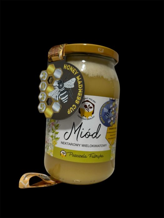 Naturalny miód wielokwiatowy z Pasieki Pszczela Fabryka – prosto od