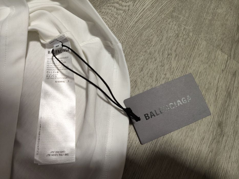 Balenciaga t-shirt Size M white New