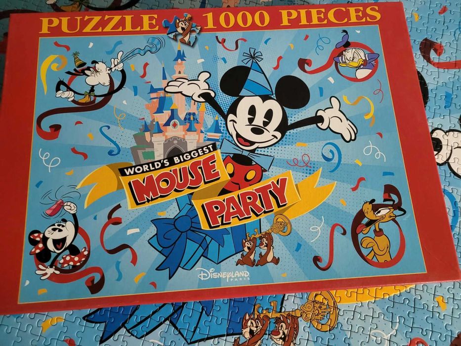 Puzzle Disneyland 1000, kompletne