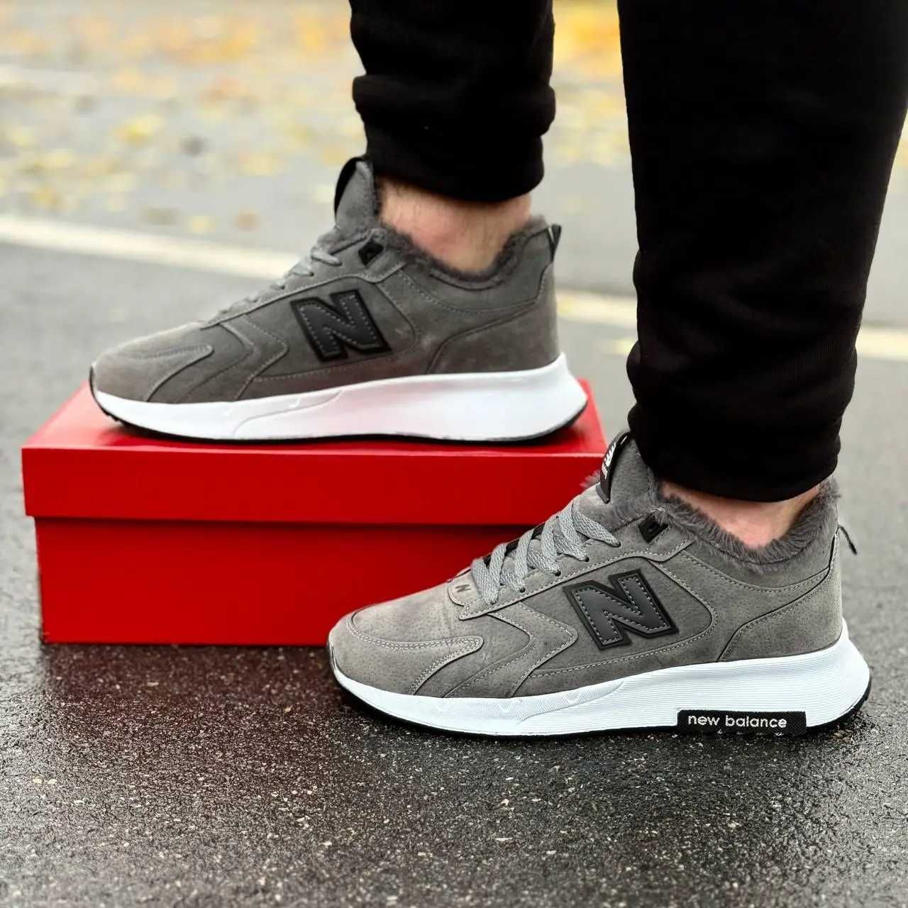 Кроссовки зимние мех NewBalance Кроссовки мужские зимние Нев баланс: 1 ...