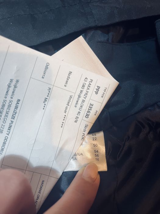 48 kurtka damska parka cienka narzutka z kapturem granatowa czarna