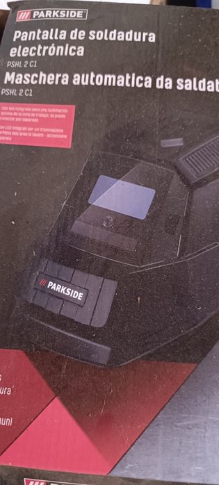 Capacete máscara de soldar Parkside