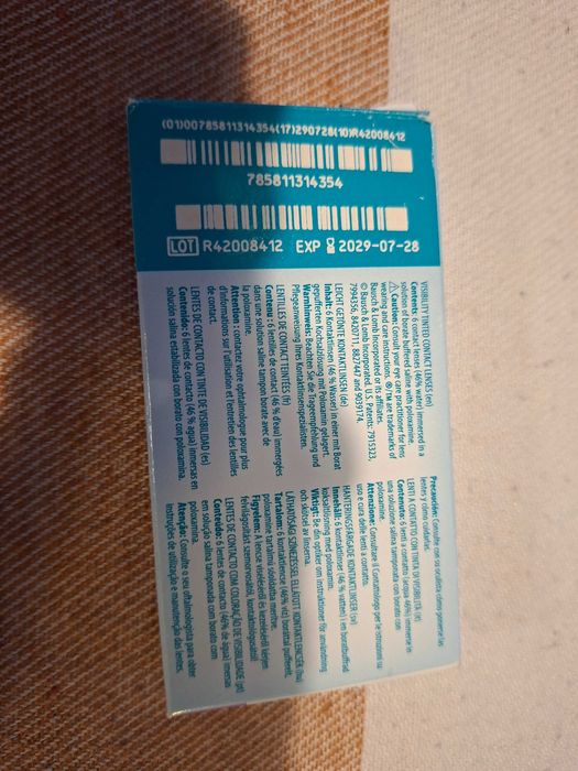 Soczewki miesięczne Ultra 6 szt. moc +2,5