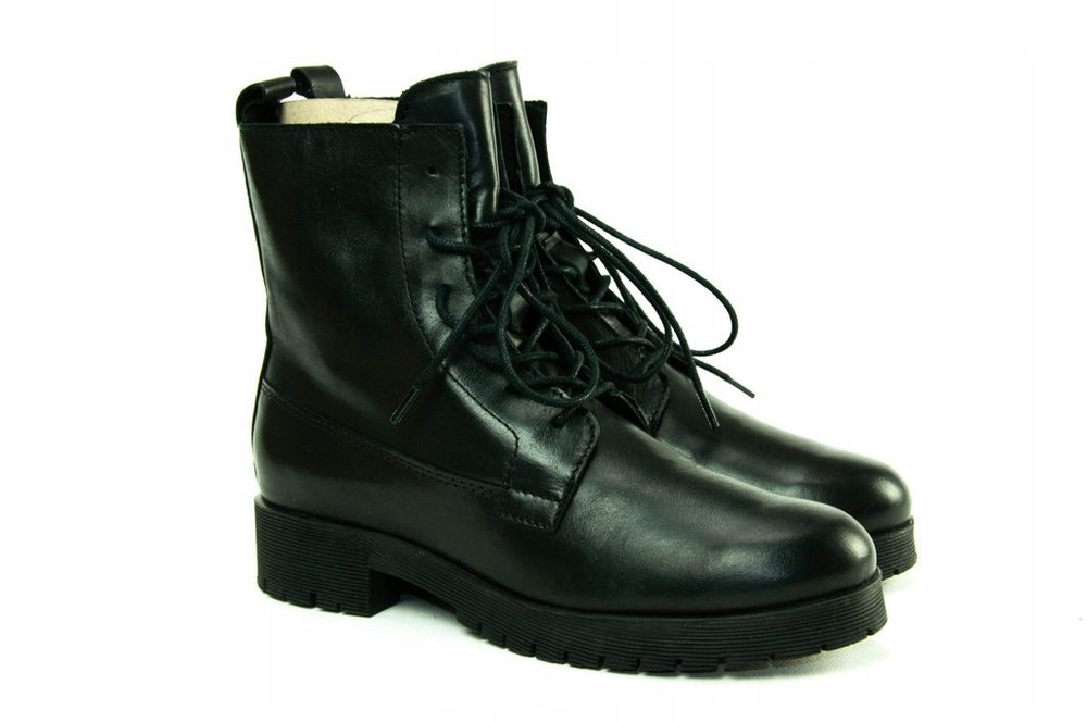 Buty Edited Botki czarne skóra r.36-37