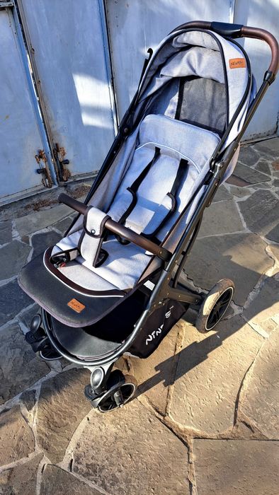 Прогулянкова коляска Ninos Nava Light Grey