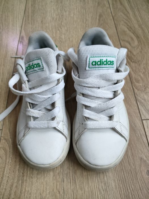 Adidas Advantage biało-zielone 28