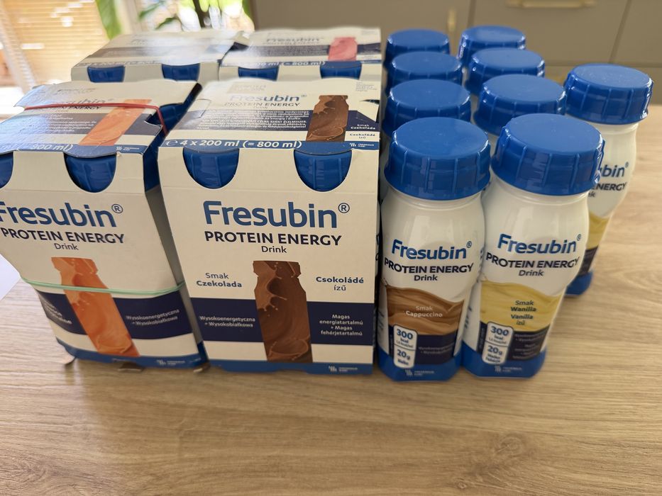 Fresubin protein energy drink, 25szt, nowe, długa data