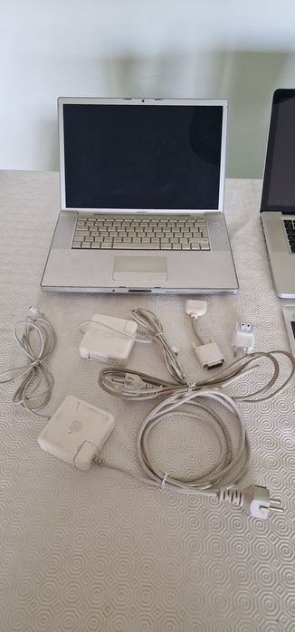 Conjunto macbook pro e mac mini para peças
