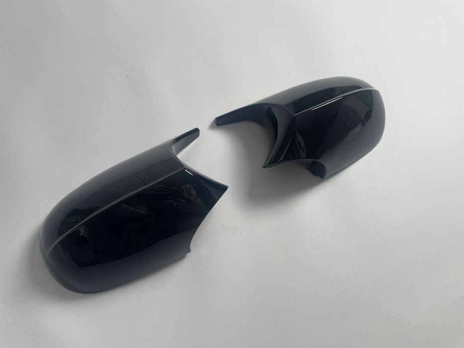 BMW OBUDOWY LUSTEREK E90 E91 E92 E93 E87 M3 Look Czarny Połysk