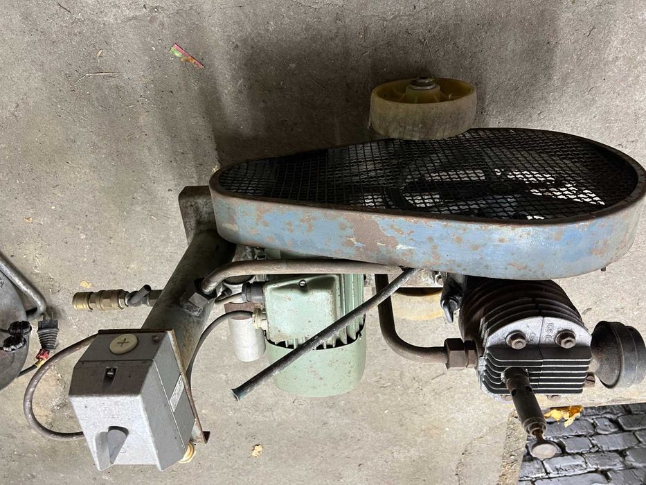 Niemiecki kompresor ddr veb sprężarka 380 volt  Ifa