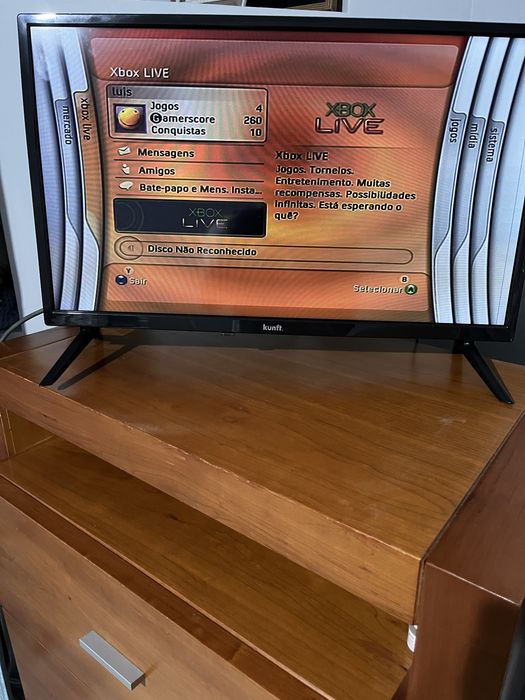Xbox 360 Elite + Comando Original + Cabos – Totalmente Funcional