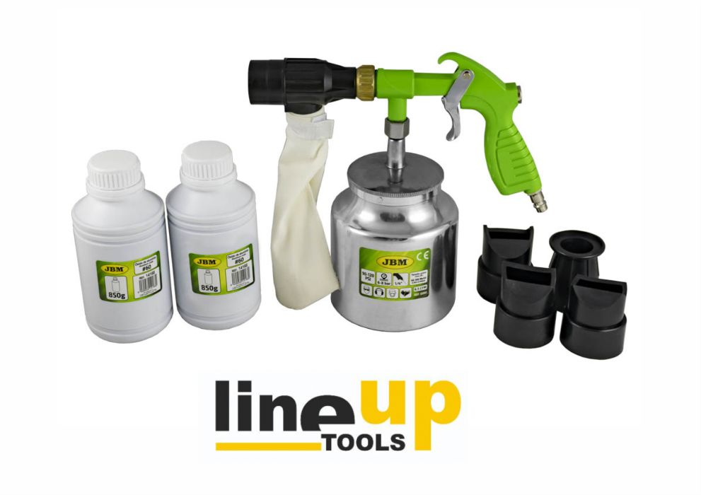 Pistola de Decapagem de Areia Pneumática + OFERTAS Profissional JBM -